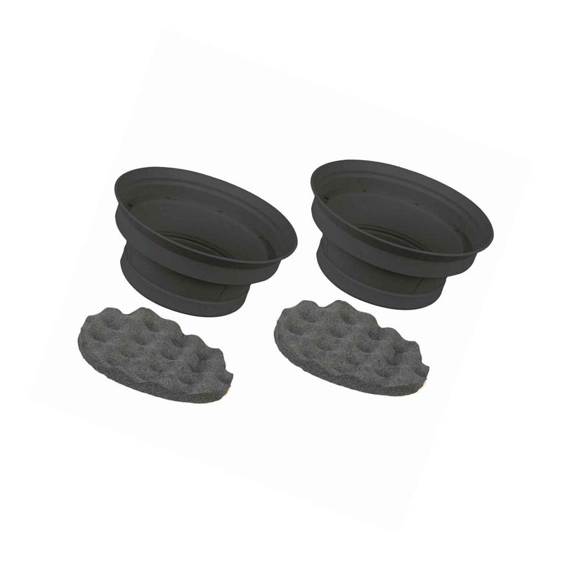 1 Pair 6 5 Silicone Speaker Baffle Kit Bass Reflex Ibsbf65 By Install Bay