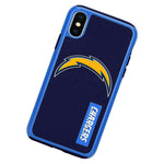 Iphone X Xs 10S Hard Hybrid Armor Nfl Football Case Los Angeles Chargers