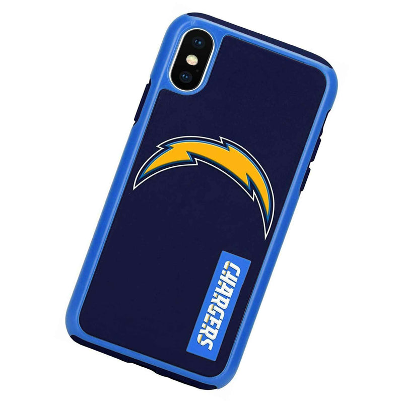 Iphone X Xs 10S Hard Hybrid Armor Nfl Football Case Los Angeles Chargers