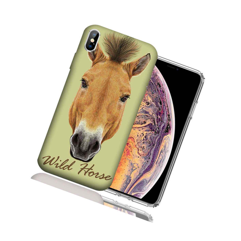 Mundaze Apple Iphone Xr Design Case Wild Horse Realistic Art Cover