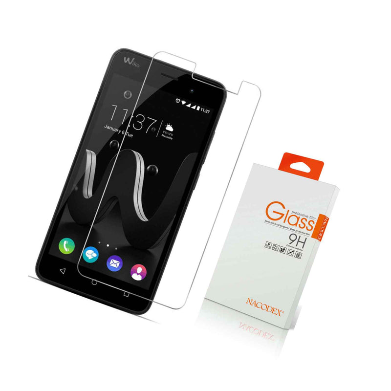 Nacodex For Wiko Jerry Max Tempered Glass Screen Protector