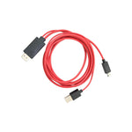 Mhl Micro Usb To Hdmi Cable 1080P Hdtv Lead For Alcatel One Touch 997 997D 997A