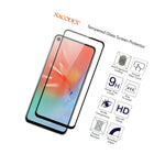 For Samsung Galaxy A60 M40 Full Cover Tempered Glass Screen Protector Black