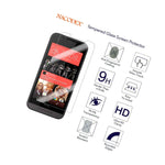 2X For Htc Desire 520 Premium Tempered Glass Screen Protector Film 2 5D 0 3Mm Hd