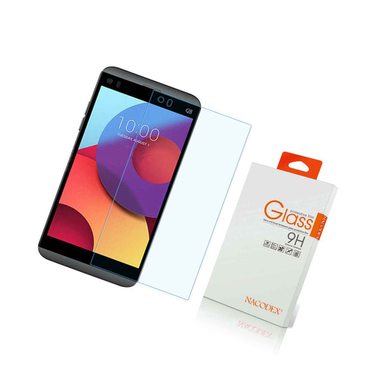 Nacodex For Lg Q8 Tempered Glass Screen Protector