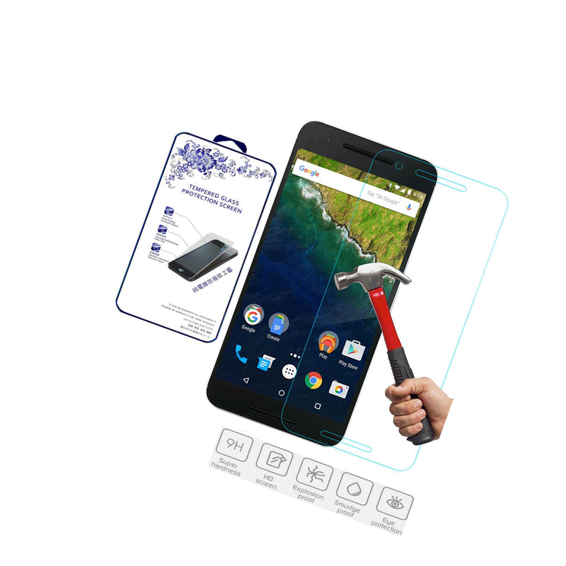 For Huawei Google Nexus 6P Premium Tempered Glass Screen Protector Film 0 3Mm