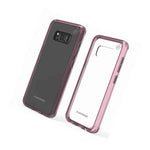 Puregear Slim Shell Pro Series Hybrid Case For Samsung S7 Clear Pink New