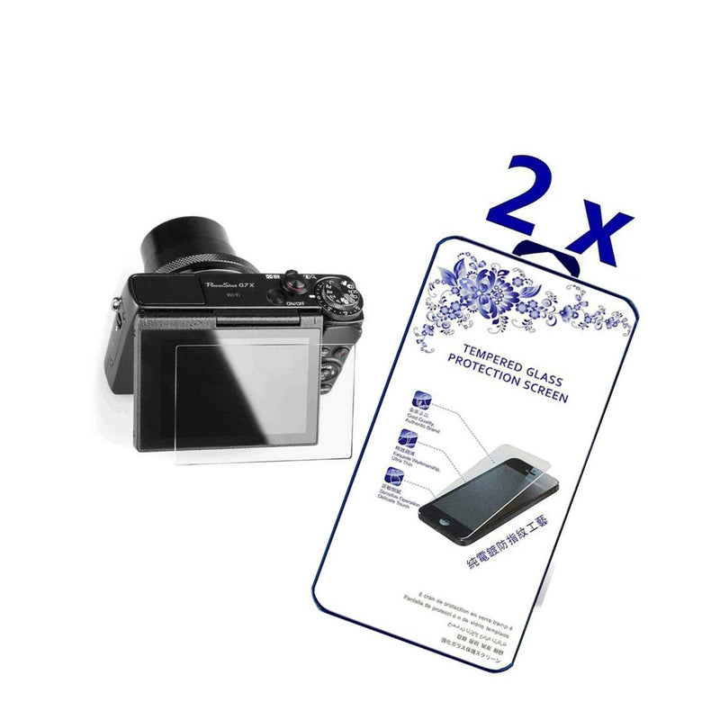 2X For Canon Powershot G5X G7X G9X G7 X Mark Ii Tempered Glass Screen Protector