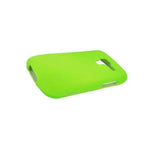 Hard Rubberized Matte Neon Green Phone Cover Case For Samsung Exhilarate I577