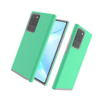Mint Teal Hybrid Shockproof Phone Cover Case For Samsung Galaxy Note 20 Ultra