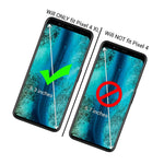 Clear Teal Mandala Hybrid Tpu Bumper Phone Cover Hard Case For Google Pixel 4 Xl