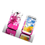 Hard Cover Protector Case For Blu Studio 5 0 D530 D520 Pink Spring Flower