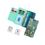 Almond Blossom Rfid Pu Leather Wallet Cover Phone Case For Motorola Moto Edge