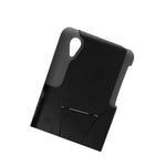 For Sony Xperia Z2 Gray Black Case Hybrid Stand Heavy Duty Hard Cover