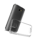 Hybrid Slim Fit Hard Back Cover Phone Case For Coolpad Defiant Clear Clear