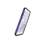 Coveron For Apple Iphone 6 Plus Case Hybrid Diamond Hard Cover Purple Black
