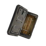 For Alcatel Fierce 4 One Touch Allura Pop 4 Plus Gray Case Protective Armor