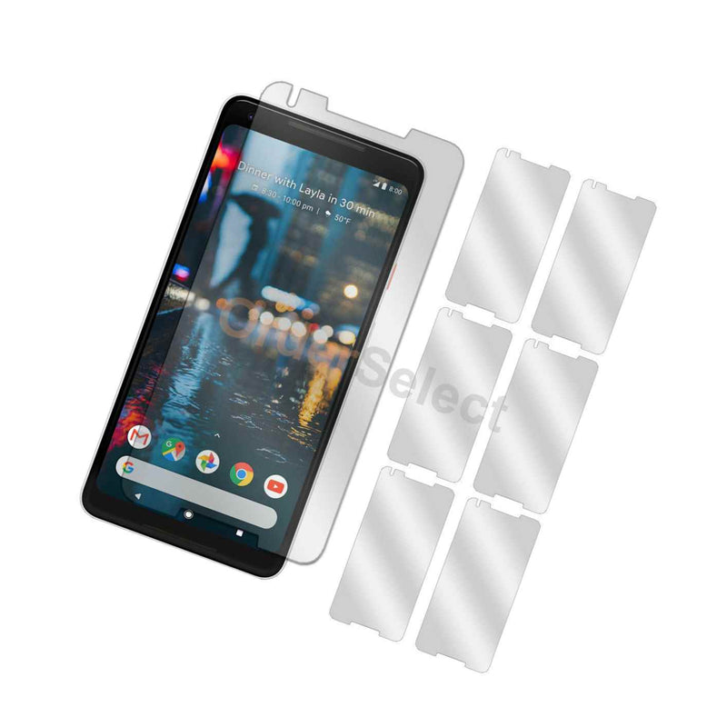 6X New Lcd Ultra Clear Hd Screen Protector For Android Phone Google Pixel 2 Xl
