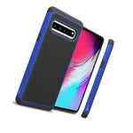 Blue Black Hard Case For Samsung Galaxy S10 5G Hybrid Shockproof Phone Cover