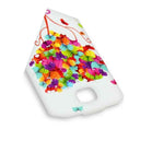 Hard Cover Protector Case For Alcatel One Touch 768T Butterfly Heart