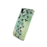 For Sony Xperia Z4V Wallet Case Be Free Bird Design Folio Phone Pouch