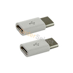 2X Micro Usb To Usb Type C Adapter For Samsung Galaxy A51 S11 S11 Plus 11E