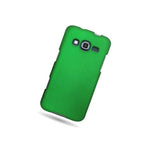 Hard Rubberized Matte Dark Green Cover Case For Samsung Ativ S Neo I800 I8675