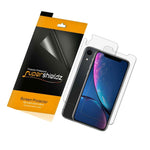 Supershieldz Clear Screen Protector For Iphone Xr 6 1 3 Front 3 Back