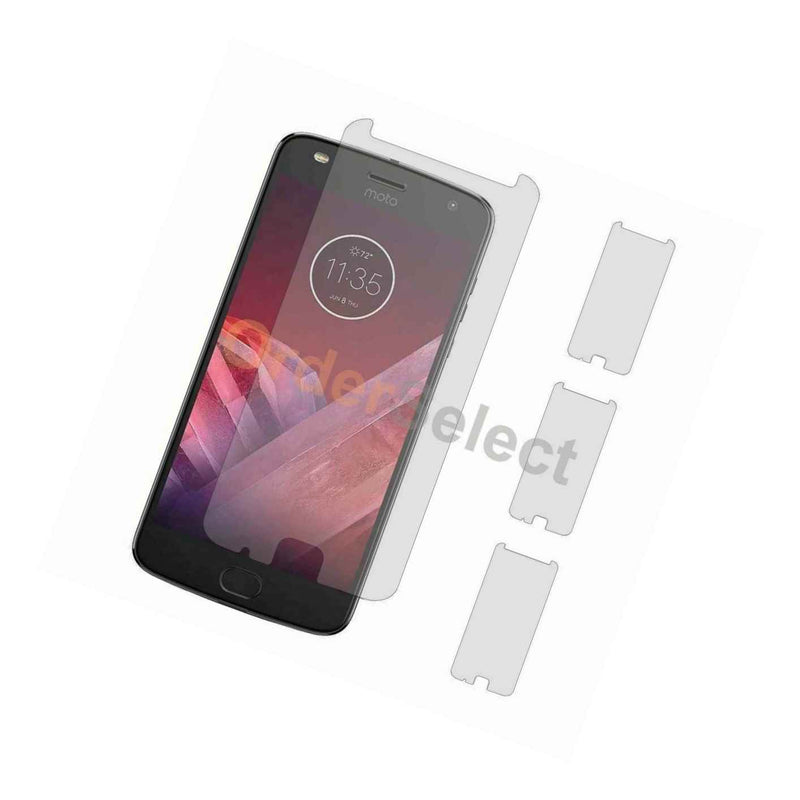 3X Lcd Ultra Clear Hd Screen Protector For Android Phone Motorola Moto Z2 Play
