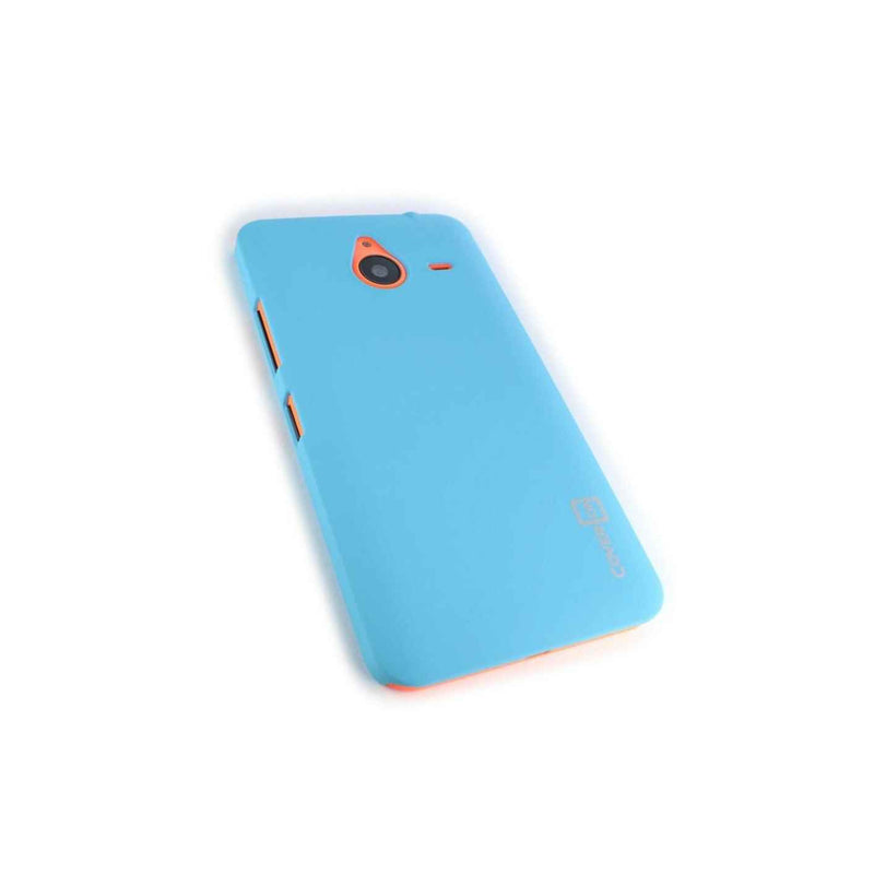 For Microsoft Lumia 640 Xl Hard Case Slim Matte Back Phone Cover Sky Blue