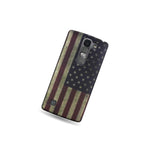 For Lg Escape 2 Logos Spirit Case American Flag Hard Phone Slim Cover