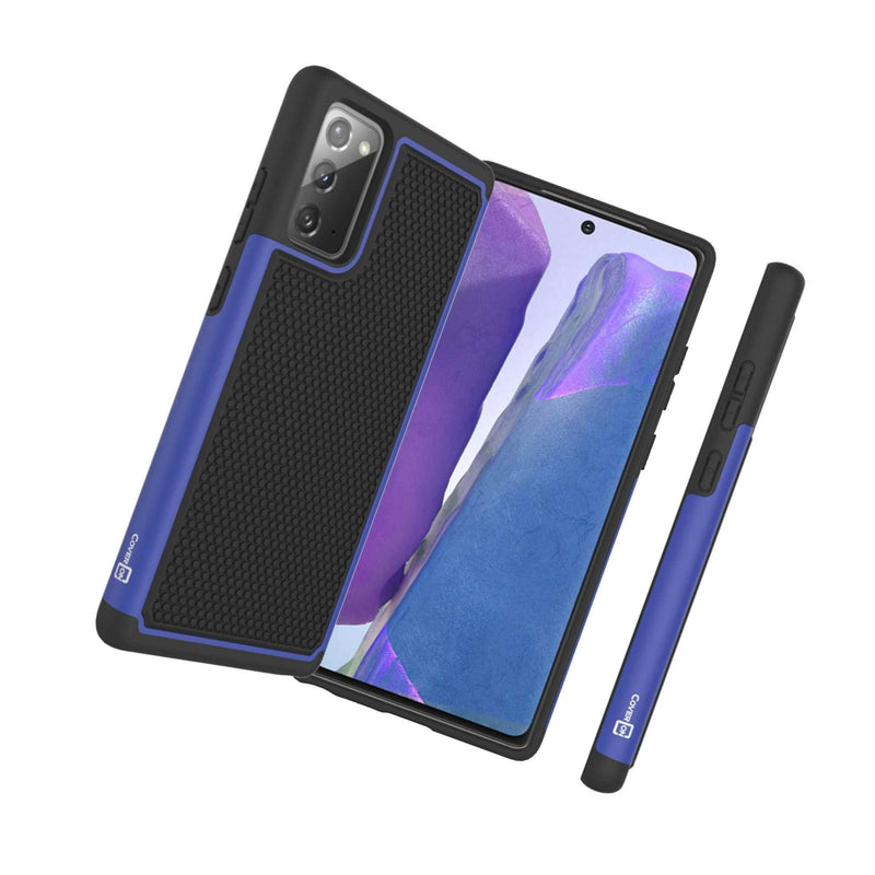 Blue Hard Case For Samsung Galaxy Note 20 Hybrid Shockproof Slim Phone Cover