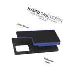 Blue Hard Case For Samsung Galaxy Note 20 Hybrid Shockproof Slim Phone Cover