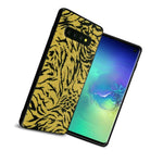Tiger Glitter Bling Animal Skin Design Tpu Phone Case For Samsung Galaxy S10