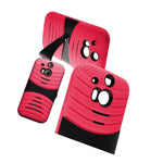 Kickstand Armor Hybrid Layer Hot Pink Black Cover Case For Htc One M8