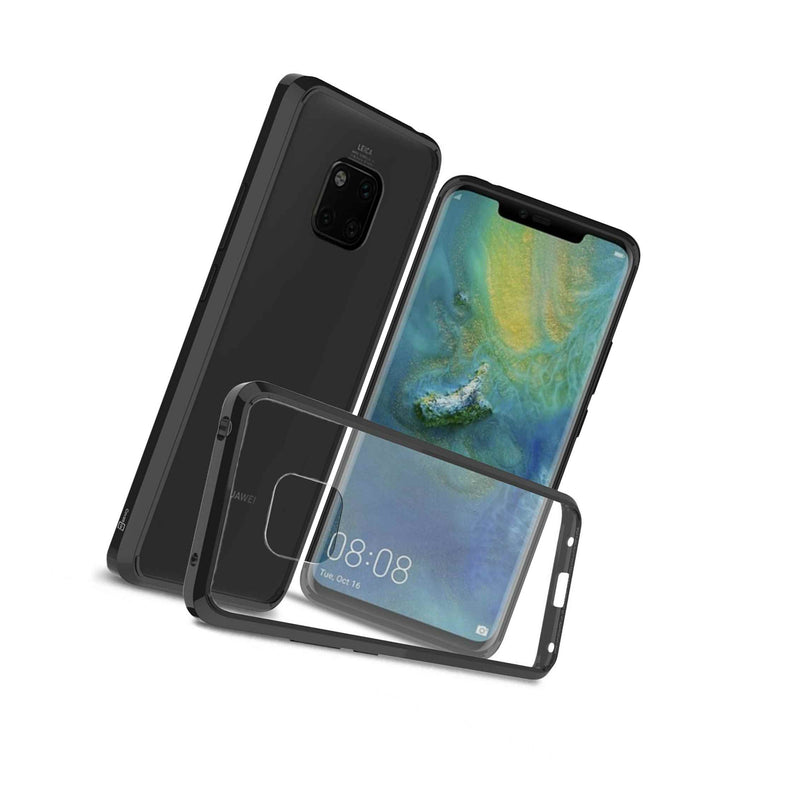 Clear W Black Rim Slim Fit Tpu Bumpers Cover Phone Case For Huawei Mate 20 Pro