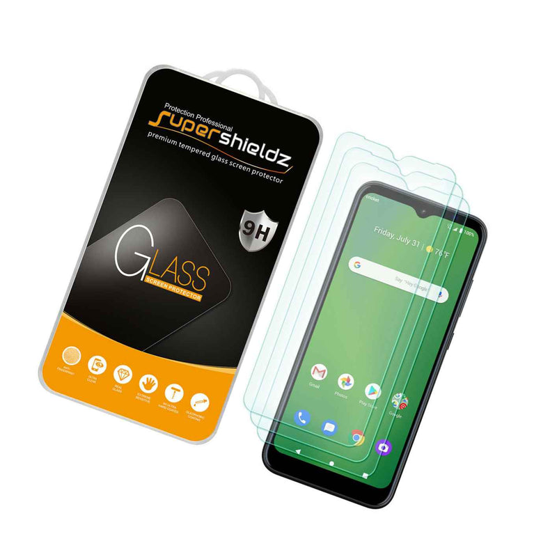 3 Pack Supershieldz Tempered Glass Screen Protector For Cricket Ovation