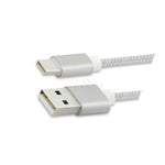 Usb Type C Braided Charger Cable Cord For Phone Tcl 10L 10 Pro 10 5G Uw 3