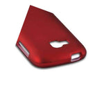 Hard Rubberized Plastic Matte Red Phone Cover Case For Samsung Ativ Odyssey I930