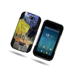 Terrace Cafe Dual Layer Hybrid Stand Cover Case For Blu Advance 4 0