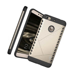 Gold Black Slim Hard Hybrid Phone Cover For Leeco Le 1S Hard Case