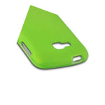 Hard Rubberized Matte Neon Green Phone Cover Case For Samsung Ativ Odyssey I930