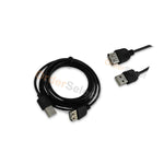 2X 10Ft Usb 2 0 Male To Female Extension Data Charger Cable Cord Adapter 10Feet