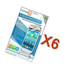 6Pcs Hd Clear Screen Protector Lcd Cover For Samsung Galaxy Ring Prevail Ii 2
