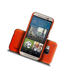 For Htc One M9 Hard Case Slim Matte Back Protective Phone Cover Neon Orange