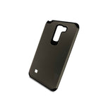 For Lg Stylo 2 Stylus 2 Case Gray Black Slim Rugged Armor Phone Cover