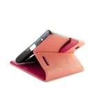 Coveron For Zte Warp Elite Wallet Case Light Pink Hot Pink Credit Card Folio