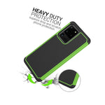 Green Hard Case For Samsung Galaxy S20 Ultra Hybrid Shockproof Slim Phone Cover
