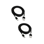 2X Micro Usb 10Ft Braided Charger Cable For Samsung Galaxy S S2 S3 S4 S5 S6 S7