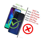 Clear Hybrid Protective Clear Cover Hard Phone Case For Motorola Moto G Stylus